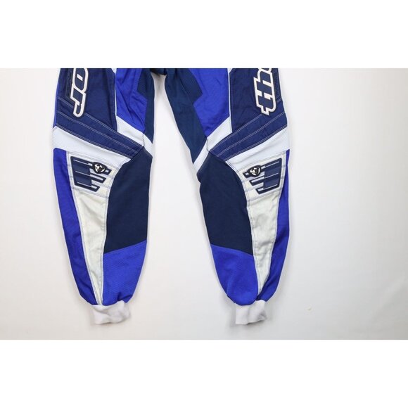 Vintage Thor Motocross Mens 34 Distressed Padded Moto Bike Racing Joggers Pants - Picture 4 of 11
